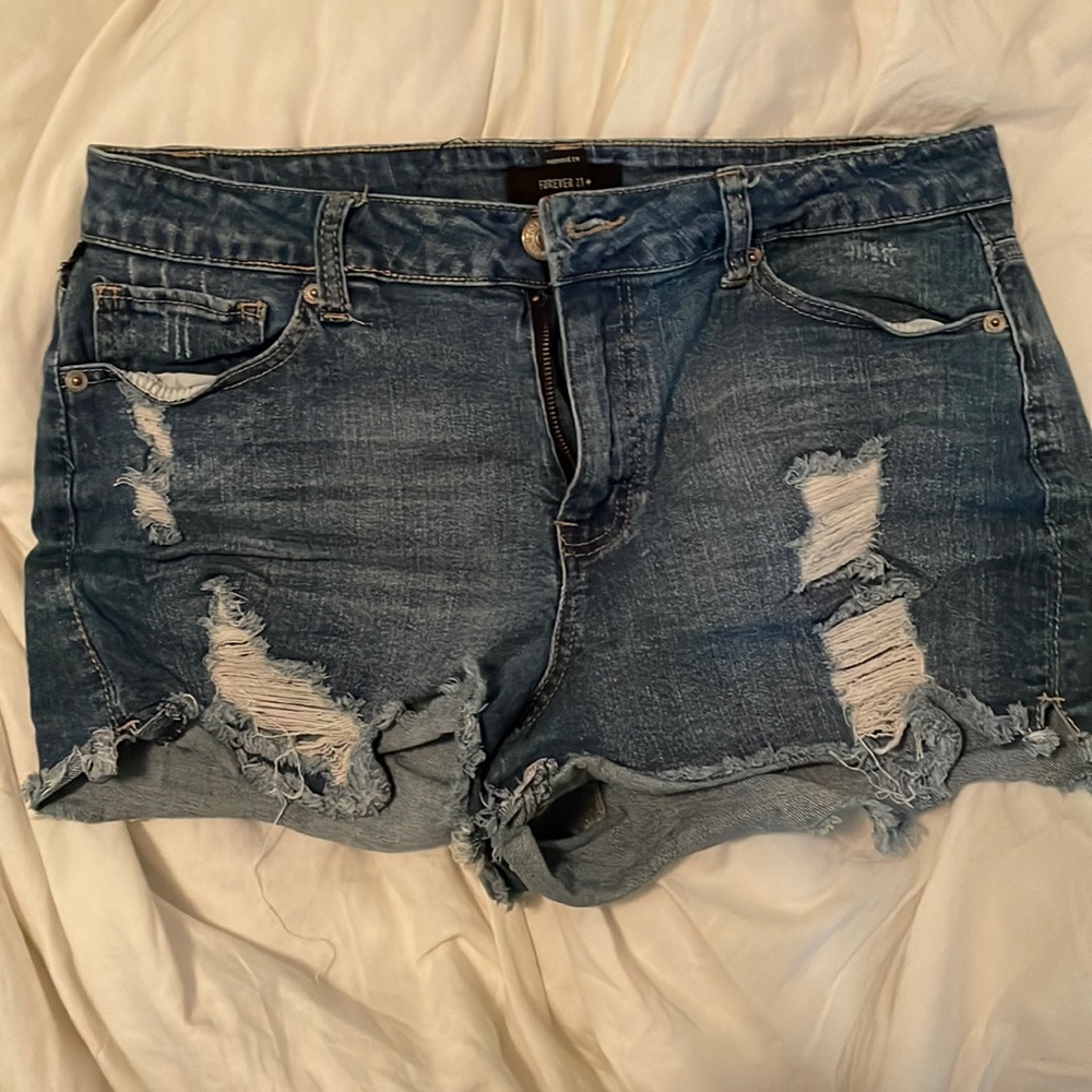 Forever 21 Jean shorts, size 14